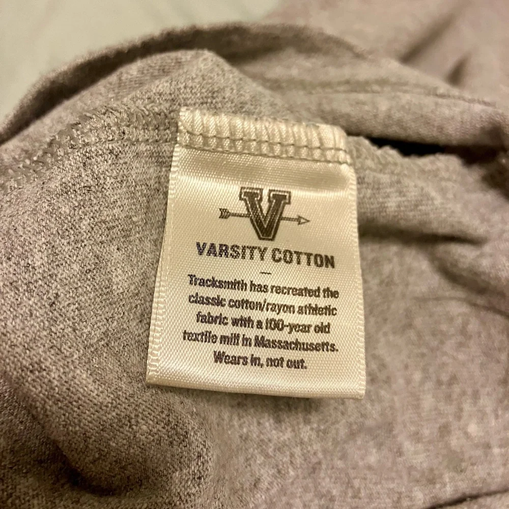 Tracksmith Grayboy Long Sleeve Cotton T-Shirt | Size S - Picture 5 of 6